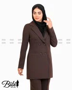 مانتو شلوار فیونا یقه انگلیسی کد 46081