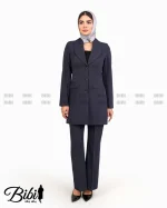 مانتو شلوار فیونا یقه آرشال کد 460145