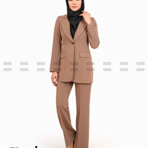 مانتو شلوار فیونا یقه انگلیسی کد 460440