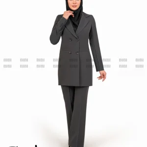 مانتو شلوار فیونا یقه انگلیسی کد 46081
