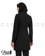مانتو شلوار کرپ یقه انگلیسی کد 460240