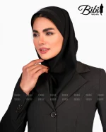 مانتو شلوار بزیاق ترک یقه انگلیسی طرح دیپلمات محو کد 460320